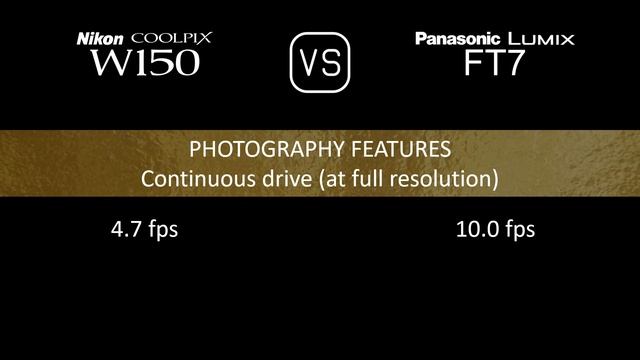 Nikon Coolpix W150 vs. Panasonic Lumix FT7: A Comparison of Specifications смотреть онлайн