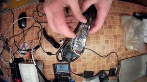 Термофен для пайки + насадки для него.