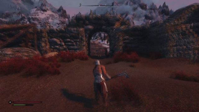 Skyrim but the Dovahkiin gets possessed by the Raider from For Honor смотреть онлайн