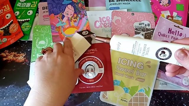 Бьюти-бокс "Подружка" (корейская косметичка) заказ на сайте + небольшие покупки из скидочных корзин смотреть онлайн