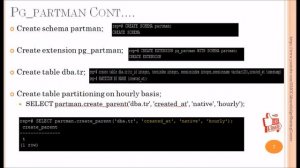 #pg  #postgres Table partitioning using  #Partman #ytshort #trending ??