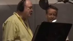 Chris Sanders and David Ogden Stiers record for Lilo and Stitch (2002)