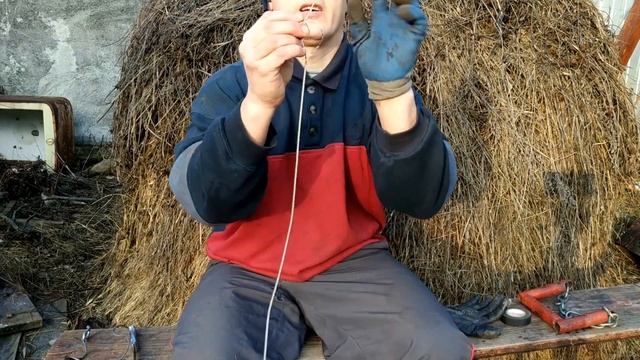 Как сделать крепкую и простую соединительную петлю на тросике? смотреть онлайн