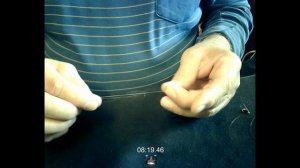 Узел крепления мушки с напайкой на поплавочной удочке. Способ надежный и быстрый.