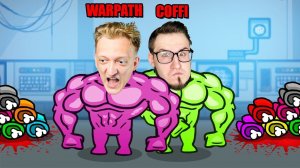 ЛЕГЕНДАРНЫЕ ПРЕДАТЕЛИ WARPATH и COFFI  ПОЙМАЛИ САМЫЙ ТУПОЙ БАГ В AMONG US