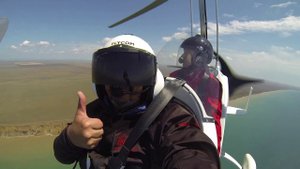 Перелет Краснодар - Коктебель - Артек к Дню защиты детей 1 июня 2014 г. Gyroplane Flying.