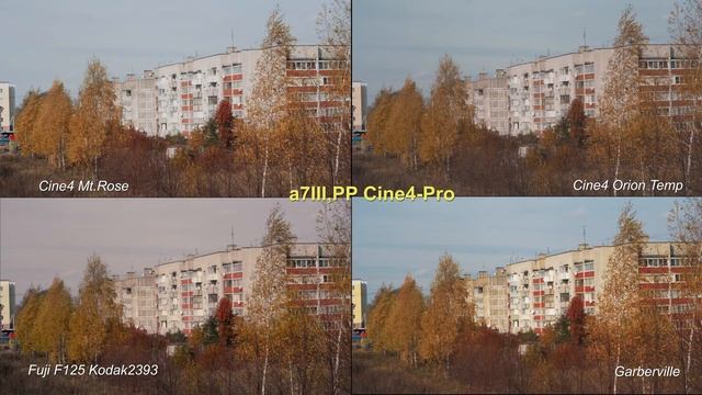 SONY a7III, PP- Cine4 Pro +Lut's смотреть онлайн