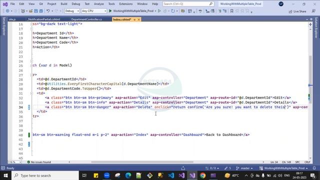 CRUD Operation In Asp.Net Core Edit, Update, And Delete Operation #aspdotnetcore  #biharideveloper