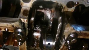 снял поддон, последствия после промывки движка