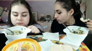 MUKBANG | РАССОЛЬНИК  | ФАКТЫ О НАС | МНОГО БОЛТАЕМ ???#Мукбанг #еда #асмр