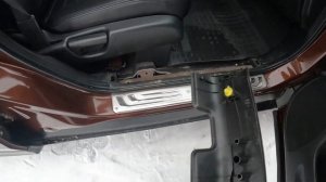 Накладки на пороги для Honda CR-V 4