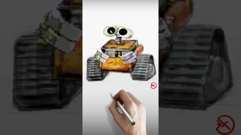 Валли Рисунок в ВК #shorts #Walle #VK #Graffiti #рисунок