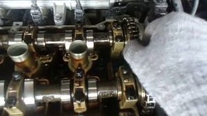 замена цепи грм акцент2