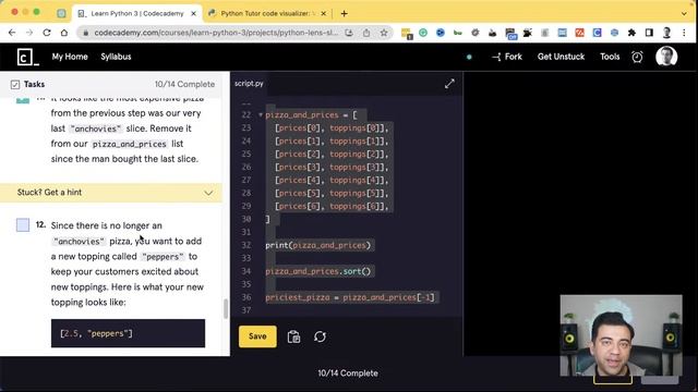 007 Learn Python 3 with Codecademy: A Comprehensive Guide for Beginners & Advanced Programmers