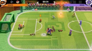 Mario Strikers Battle League Football Game Walkthrough Peach VS Rosalina CUP