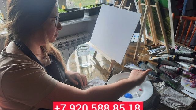 Мастер классы уроки рисования студии школы искусств Белгород ART OLGA тренды в рисовании 2023