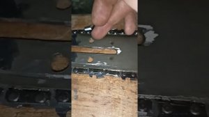 укоротить шину на электро и бензопилу под короткий цепок