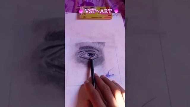 realistic eye sketch ?✨?️?️