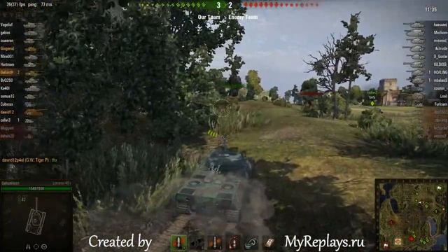 WOT: Slough - Lorraine 40 t - 3 frags смотреть онлайн