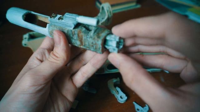 Как сделать М4А1(AR-15) своими руками из бумаги!DIY