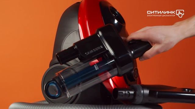 Обзор пылесоса SAMSUNG VC20M257AWR/EV | Ситилинк смотреть онлайн