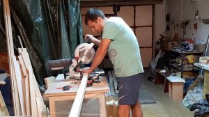 как торцевать бруски. Торцовка Метабо.