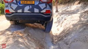 SsangYong New Rexton G4 Diagonal test СсангЙонг Рекстон и ДИАГОНАЛКА רקסטון הצלבות בחורשן