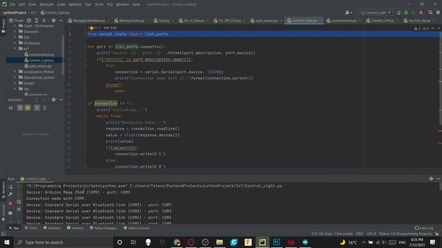Arduino with Python: Sensors ands LED's - #LearningPython 26
