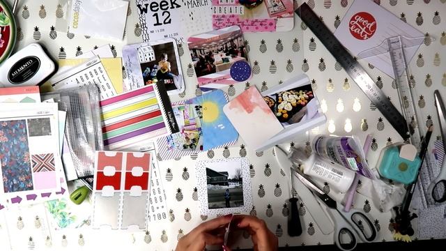 Project Life 02 Process Video/ Как оформлять Проджект Лайф с помощью скрап бумаги смотреть онлайн