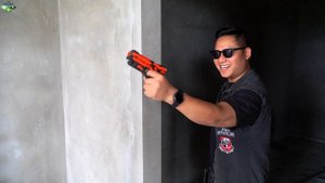 LTT Films : Silver Flash Nerf Guns Fight Group Of Super Thieves Mr Tiger Mask  Criminal King