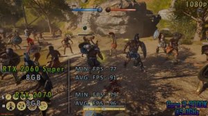 RTX 2060 SUPER vs RTX 2070 | Intel Core i7 9700K | 1080p 1440p 4K Benchmark