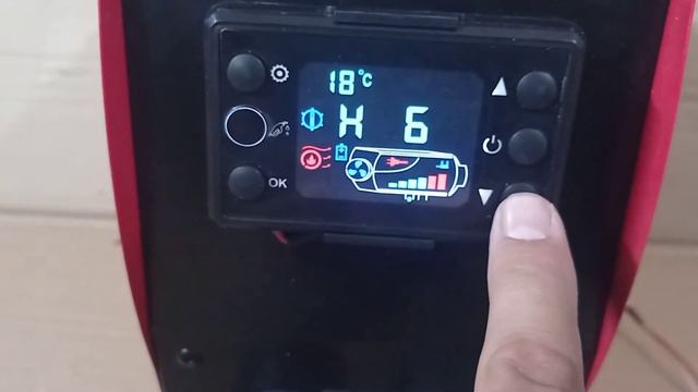 Краткая инструкция по пульту управления нового образца на китайской автономке 5kW
