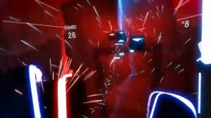 Beat Saber! The VR (Virtual Reality) game where you slash notes to make a tune! Star Wars style!