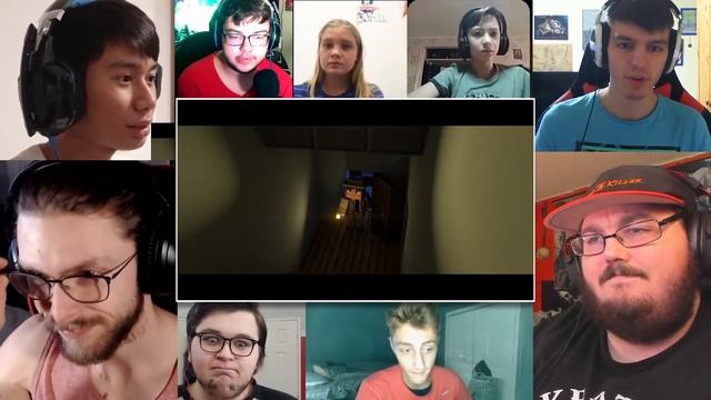 "Follow Me" | Minecraft FNAF Animated Music Video | REACTION MASH-UP смотреть онлайн