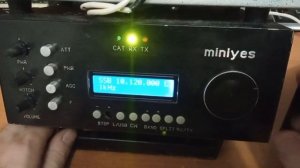 Трансивер MINIYES прослушивание, вскрытие сравнение с РОСА