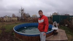 Каркасный бассейн, подготовка к зиме