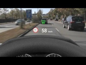 Дооснащение проекцией BMW F25 / HUD retrofit BMW F25 / Speed limit info BMW F25