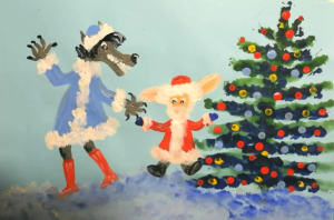 Как нарисовать "Ну Погоди!"