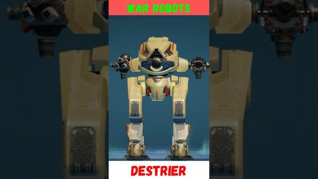 War Robots|Робот Destrier. #Shorts