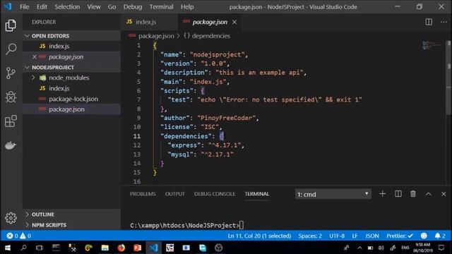 NodeJS Introduction Lesson [ TAGALOG ]