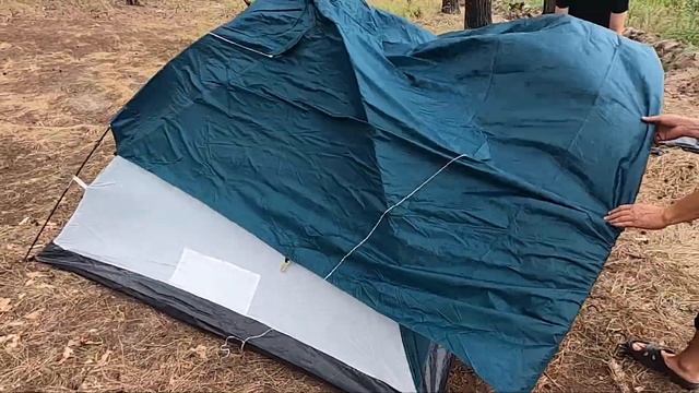 Выживание в лесу 12 дней. День 1. Ставим палатки. Киевское водохранилище. смотреть онлайн