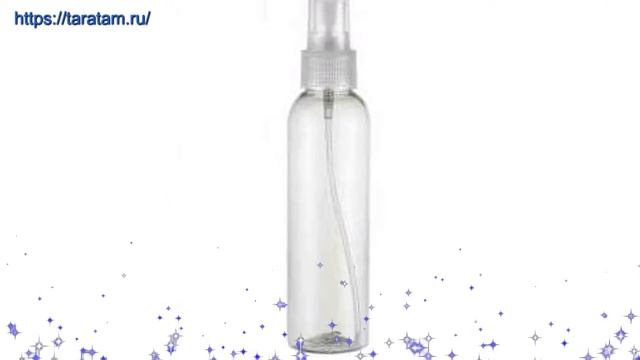 Флакон 250 мл прозрачного цвета с прозрачной спреем крышкой производства Китай смотреть онлайн