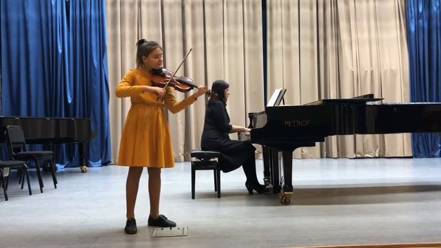 Чечулина Ксения (Г. Холлендер «Лёгкий концерт») смотреть онлайн