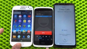 Crazy Incoming Call Samsung Galaxy S3, HTC Desire 526G, Xiaomi Redmi 8Pro/Outgoing Calls/Timer Alar
