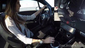 Fast Driving Girls - Sarah driving the Audi TT Mk1 in high heels (V089)