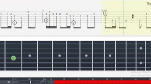 Guitar Tab - Graze the Roof (Plants vs Zombies) OST Fingerstyle Tutorial Sheet Lesson #Anp