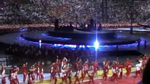 Шествие Волонтёров на Закрытие Универсиады В Казани 2013