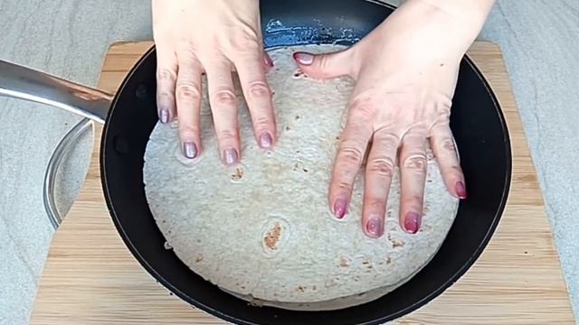 Тортилья - пицца на сковороде. Быстро, легко и вкусно