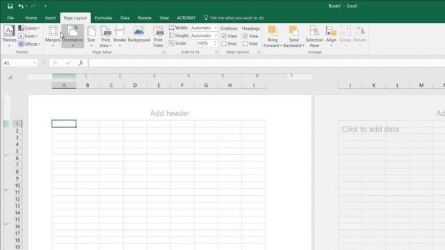 Setting up a US letter or A4 sized page so it can be printed - Excel 2016 [3/24] смотреть онлайн