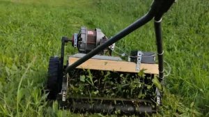 DIY Электро механическая косилка.
